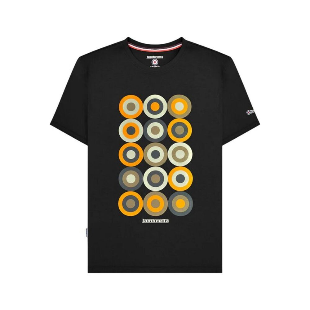 Lambretta Mens Mod Target T-Shirt / Black